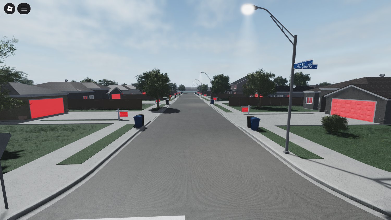Large Texas-inspired Roblox roleplay environment
