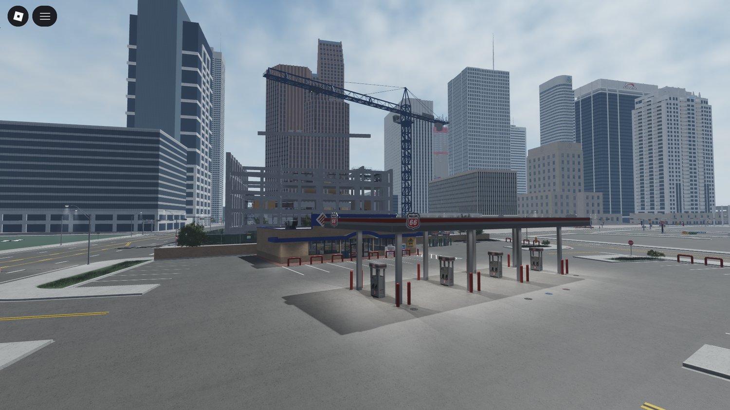 Huge open-world Texas town for Roblox RP