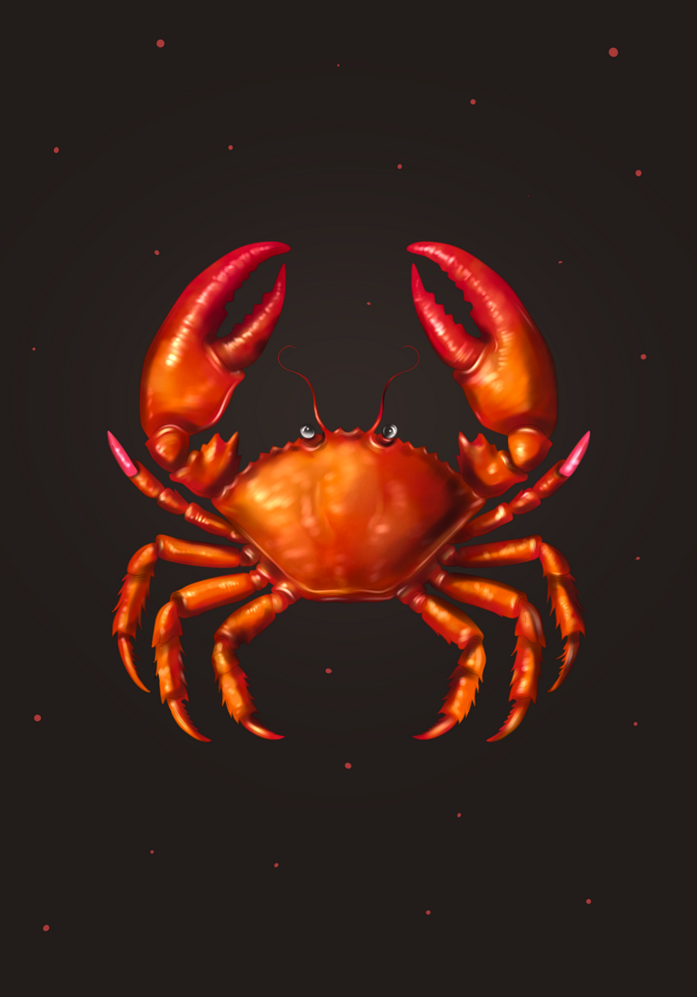 Affiche Cancer illustration Maxime June