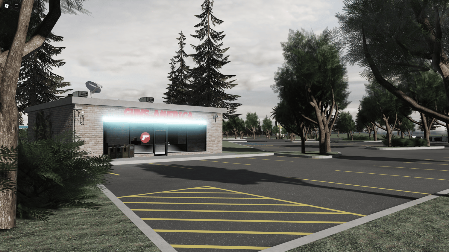 Team selection UI displayed in RP environment