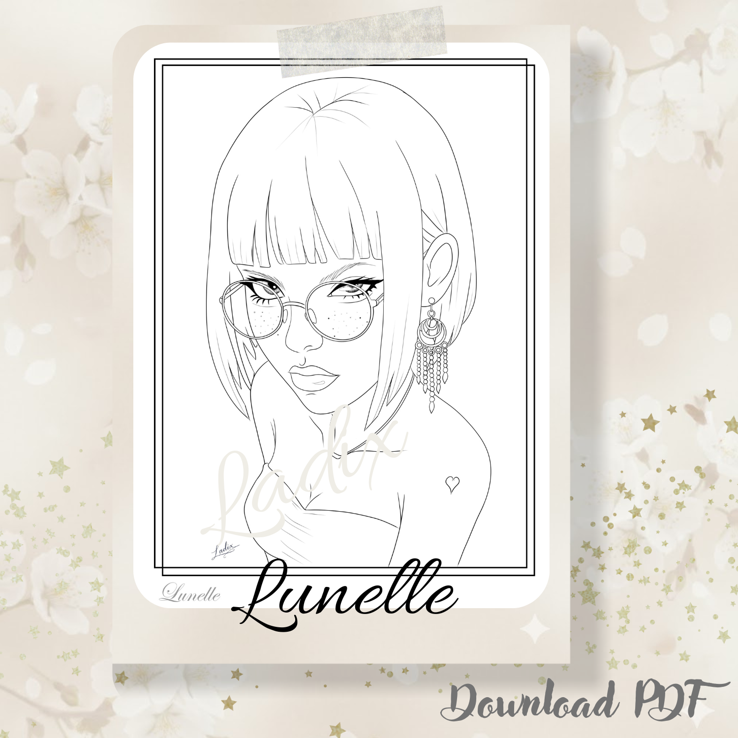 Coloriage adulte à imprimer