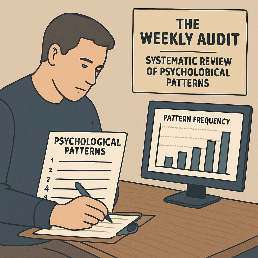 The Weekly Audit: Systematic Review of Psychological Patterns