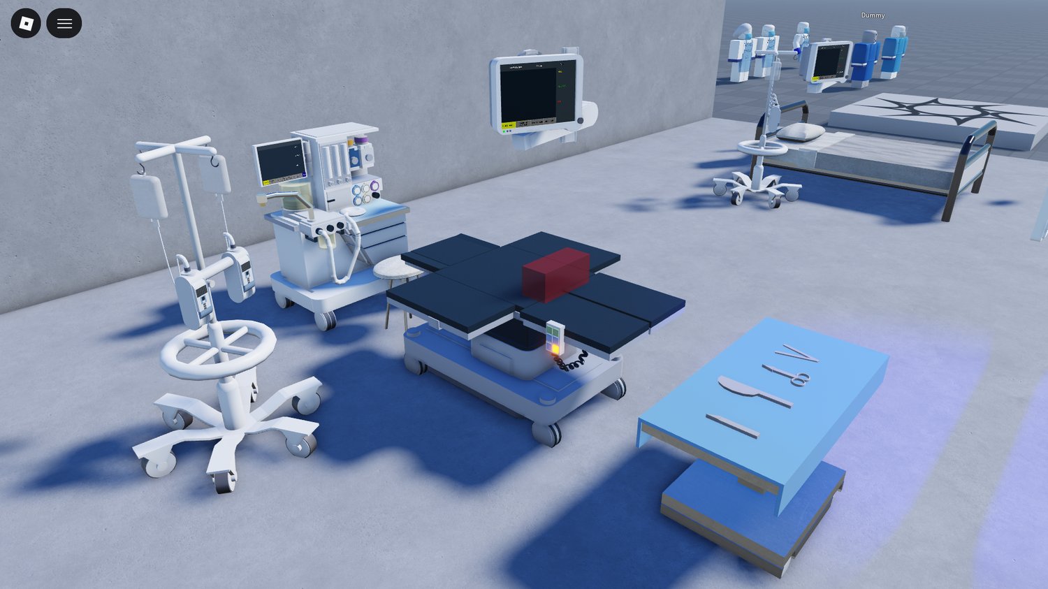 overview of complete roblox medical system assets
