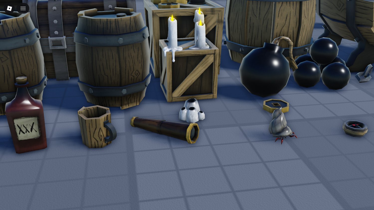 telescope and compass arranged on a wooden table