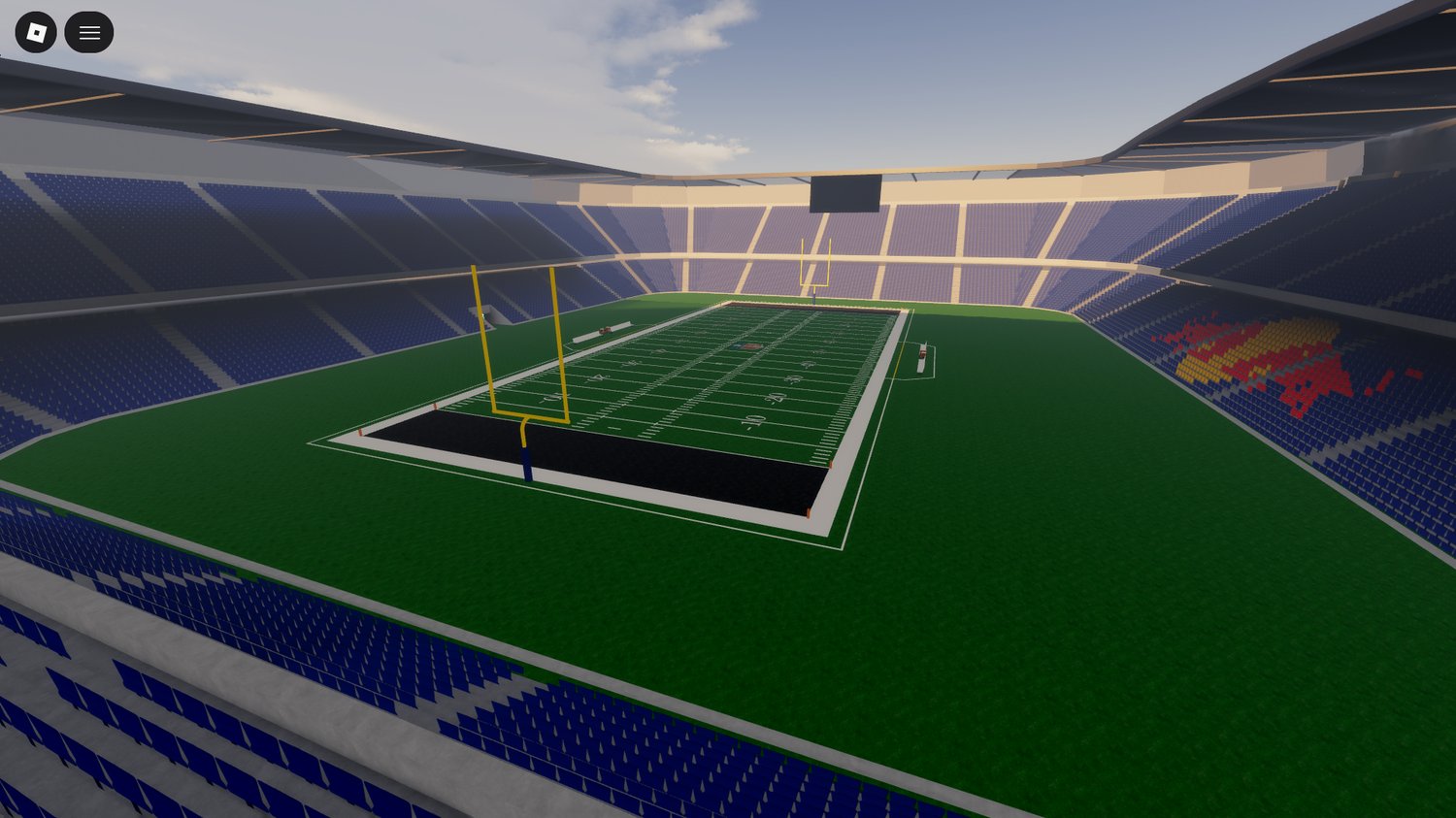 overhead view of football stadium roblox