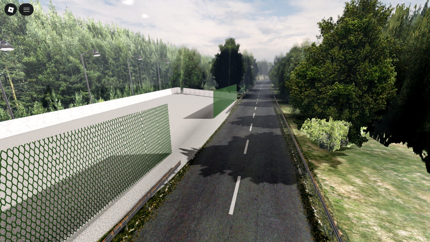 immersive nature environment for driving roblox
