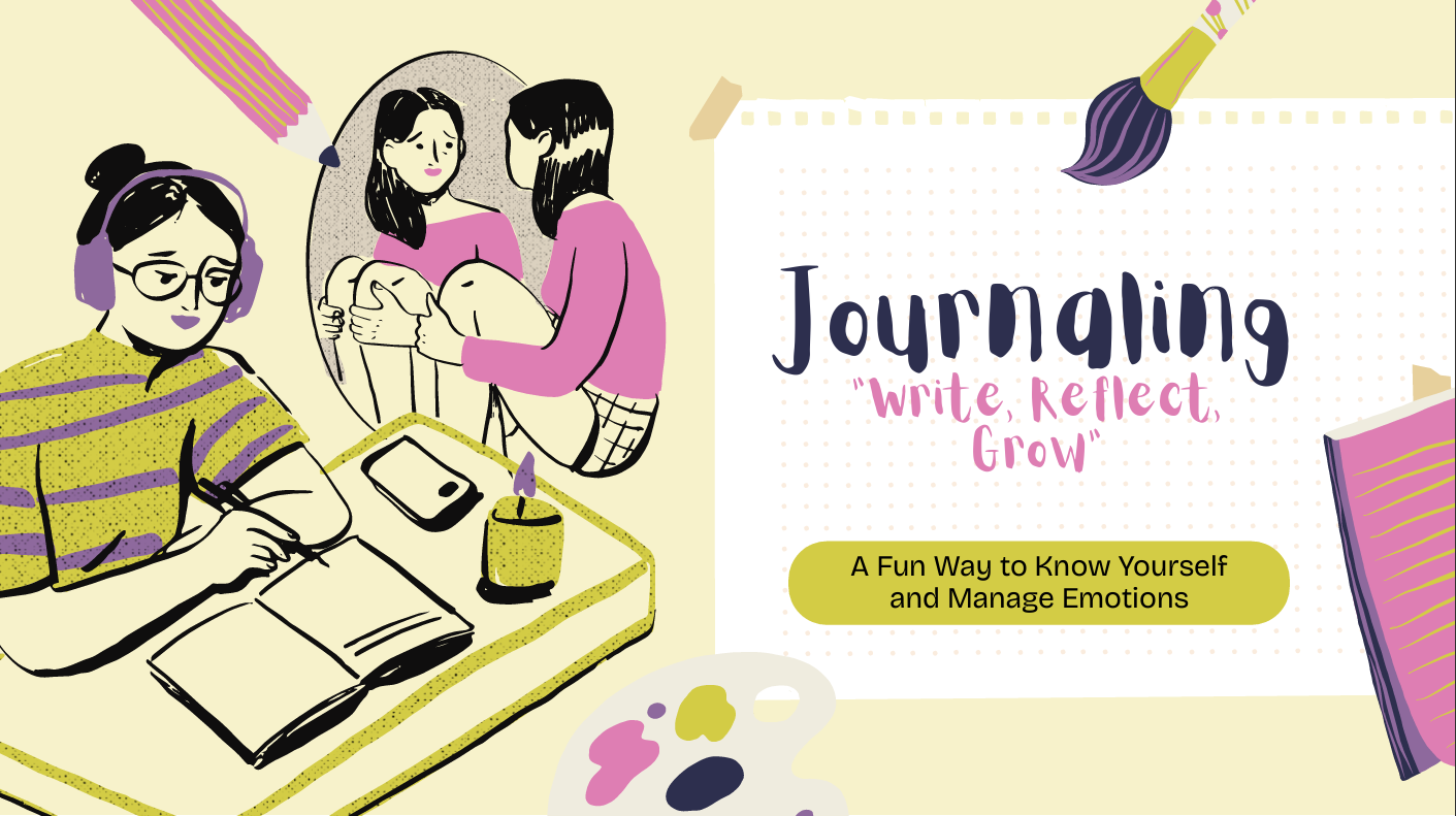 "Cover of How to Start Journaling free mini guide with soft minimalist design – printable introduction to journaling for beginners, self-reflection, and mental health."