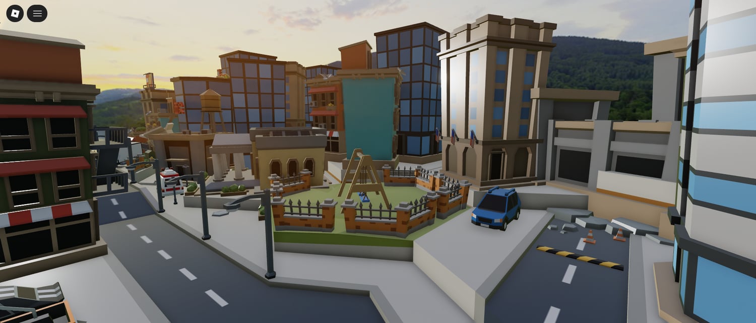compact city layout for exploration roblox