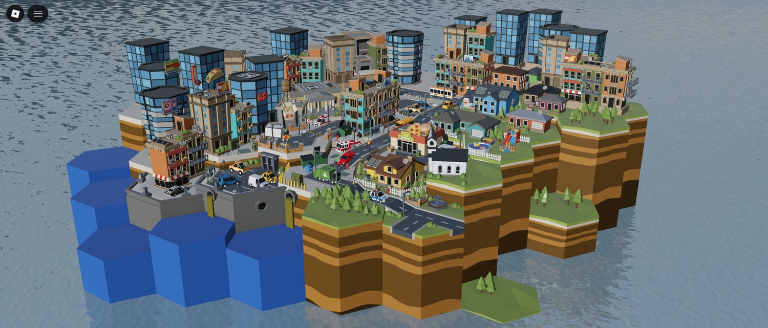 small urban area for roleplay roblox