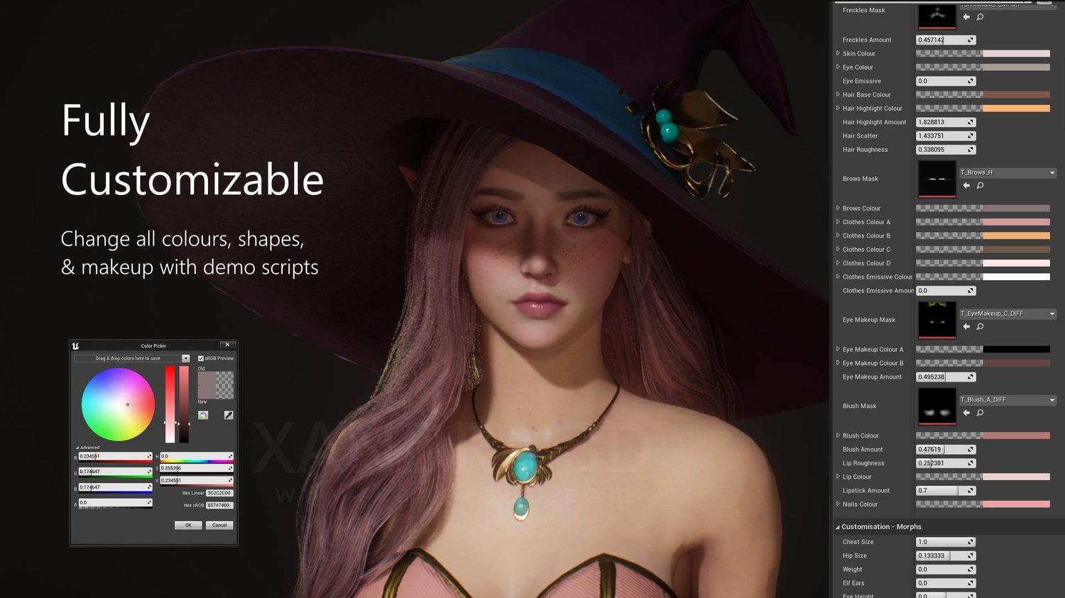 Unique Girl Rp Fantasy RPG Girls Mega Bundle