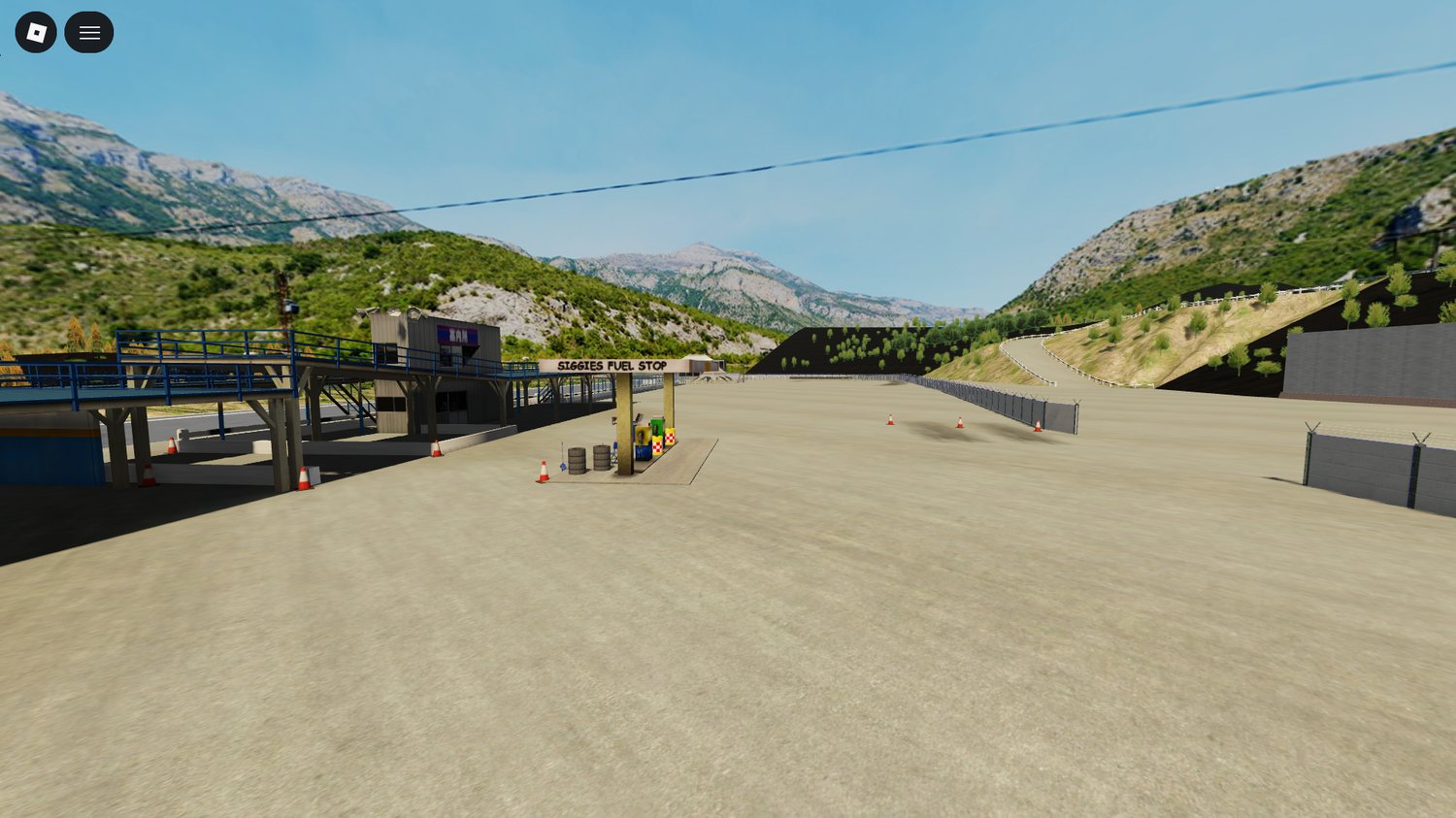 clean asphalt driving loop roblox