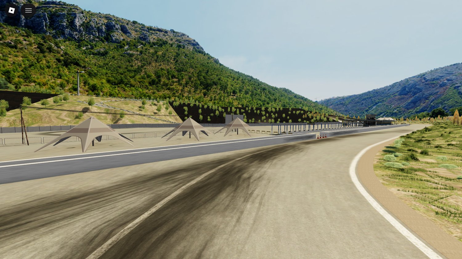 short competitive racing course roblox