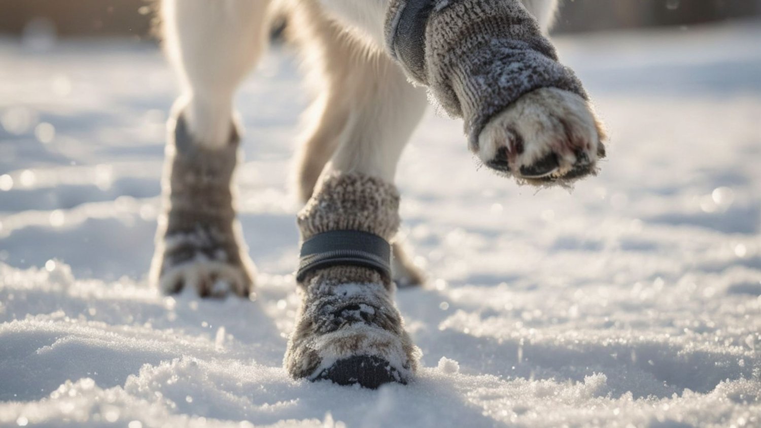 dog paw protection in winter