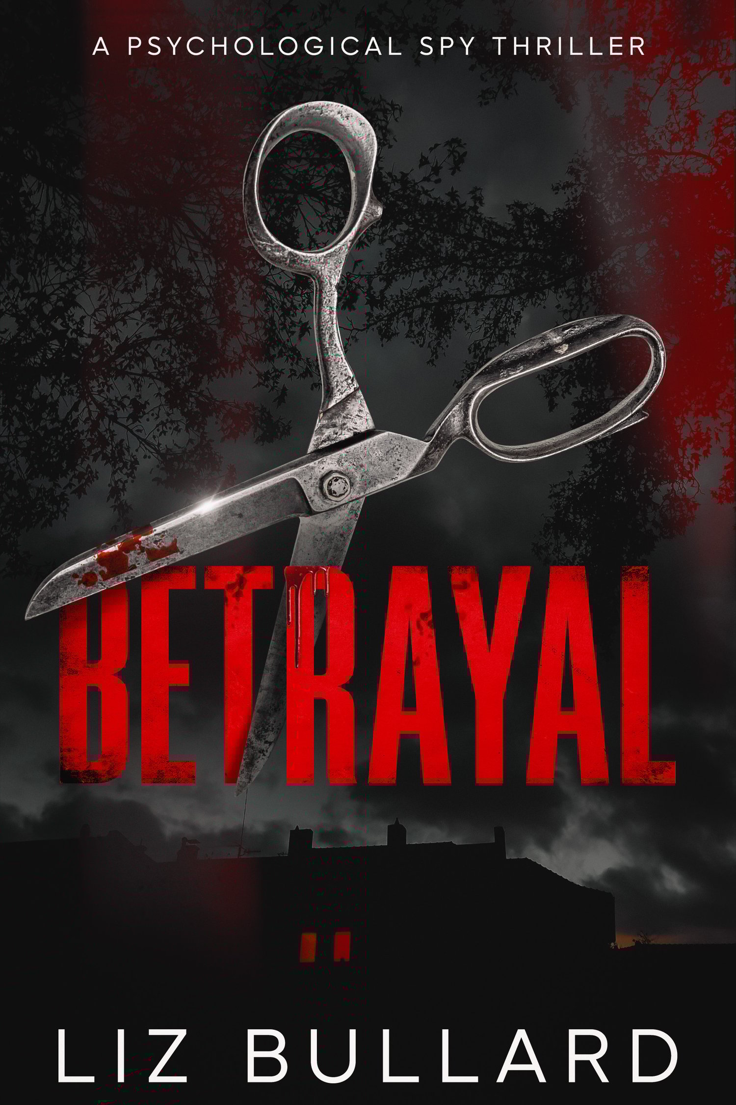Cover of Betrayal, a psychological spy thriller short story by Liz Bullard
