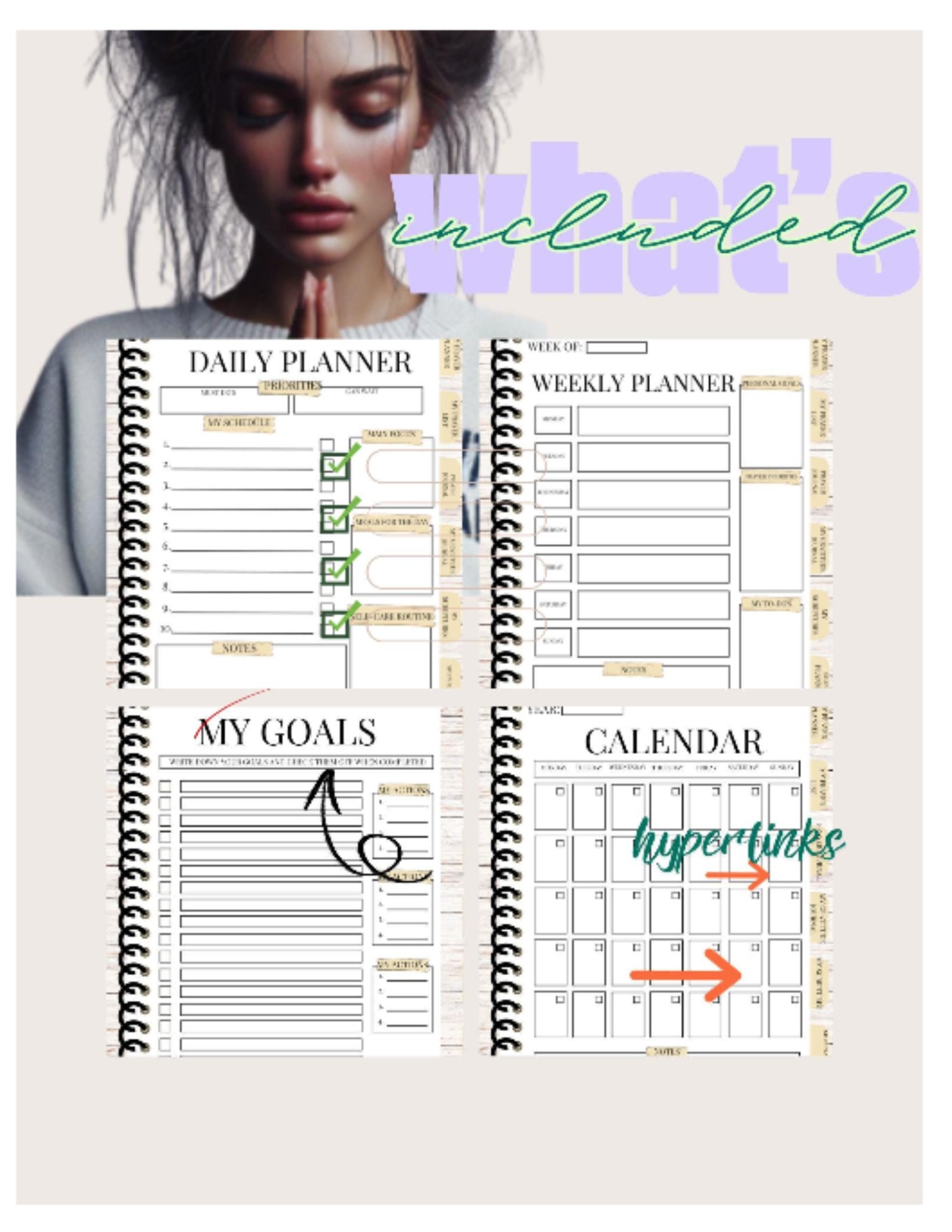 Digital Prayer Planner and Gratitude Journal Bundle - Payhip