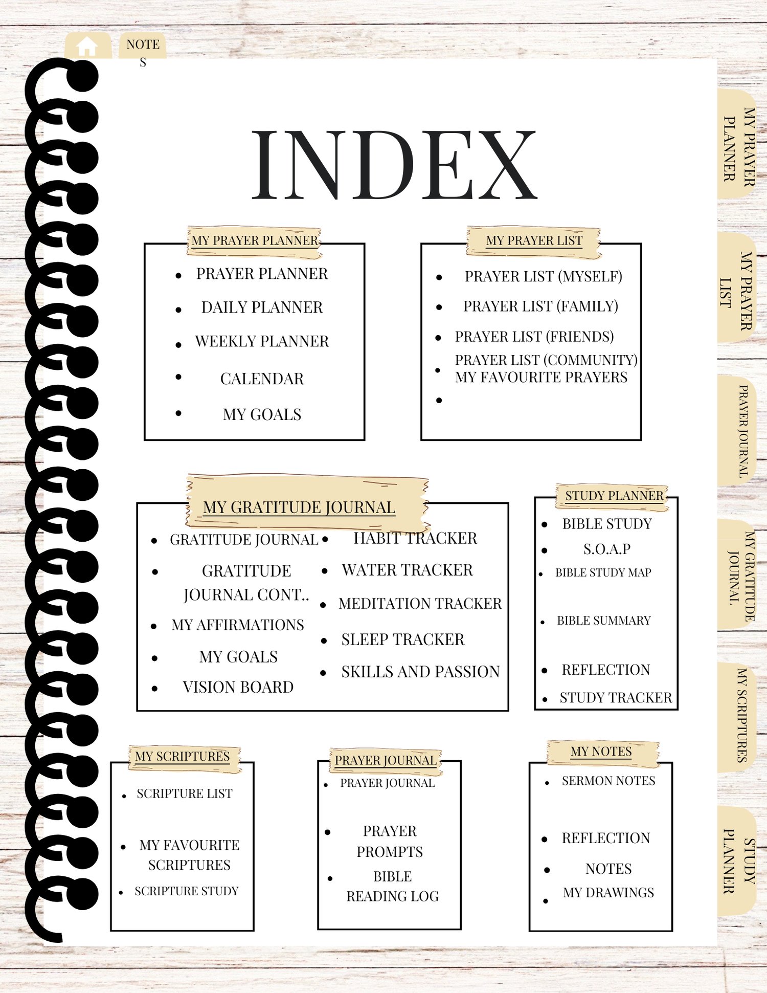 Digital Prayer Planner and Gratitude Journal Bundle - Payhip