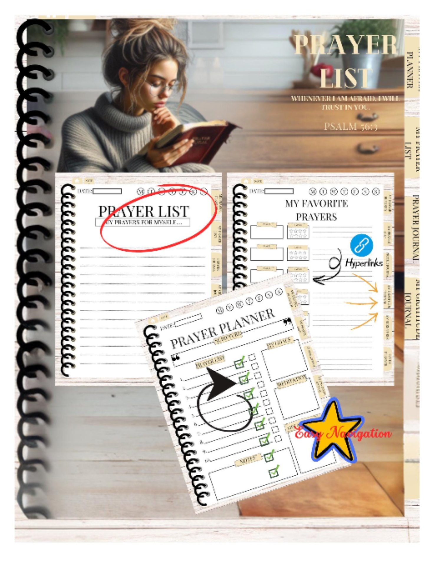 Digital Prayer Planner and Gratitude Journal Bundle - Payhip