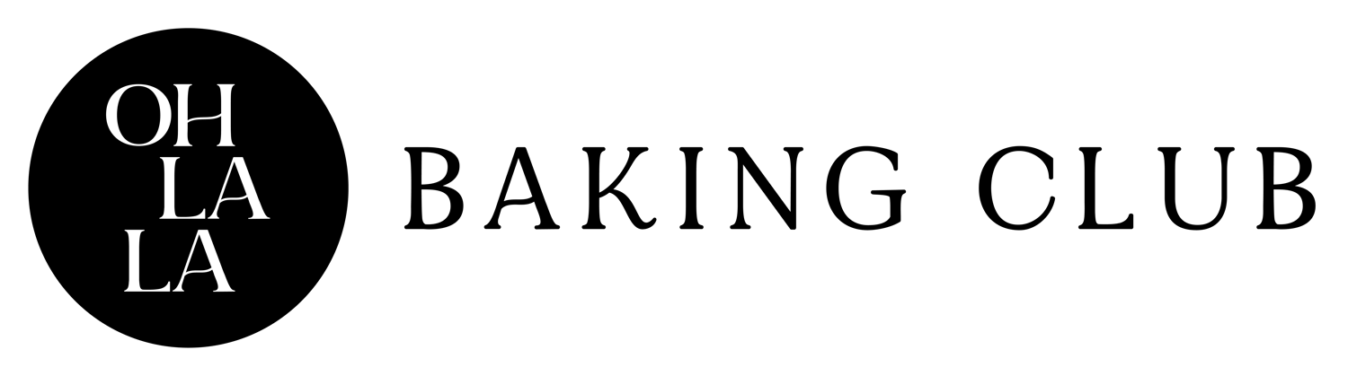 Ohlala Baking Club, logotipo. Vainilla Macarons