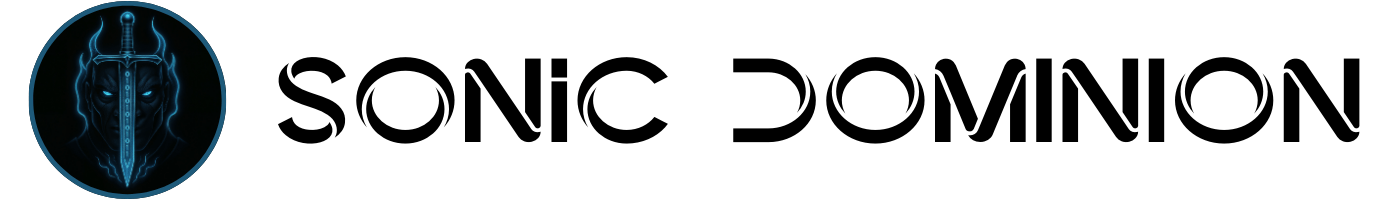 Sonic Dominion logo – neuroacoustic engineering for subconscious transformation