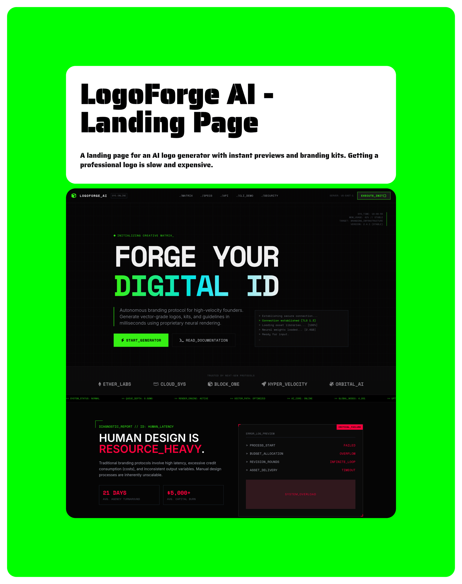 LogoForge AI Preview