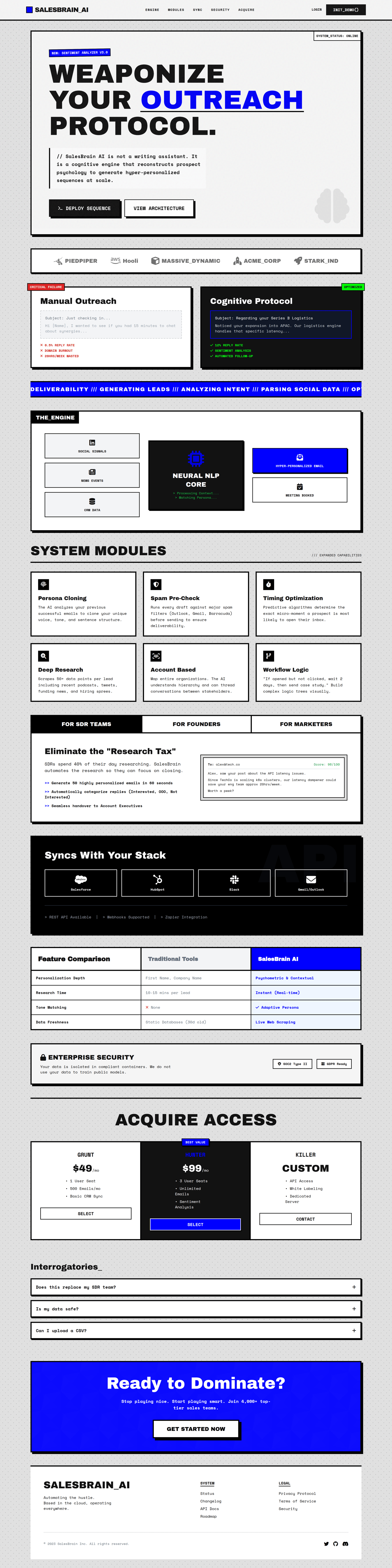 SalesBrain AI Preview