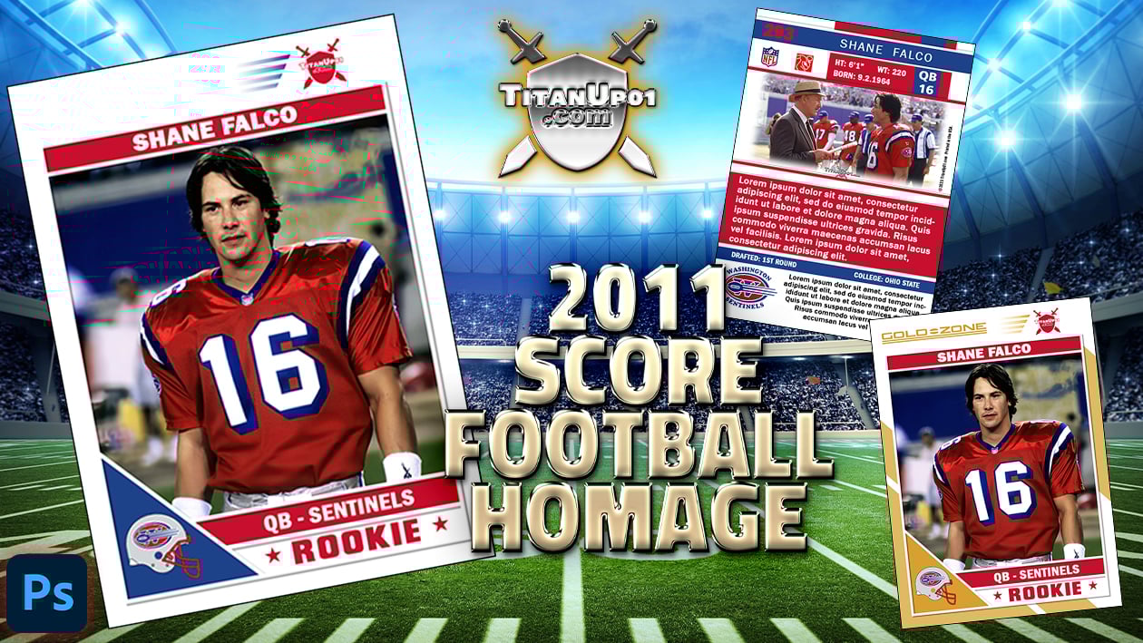 2011 Score Football Homage Photoshop PSD Templates