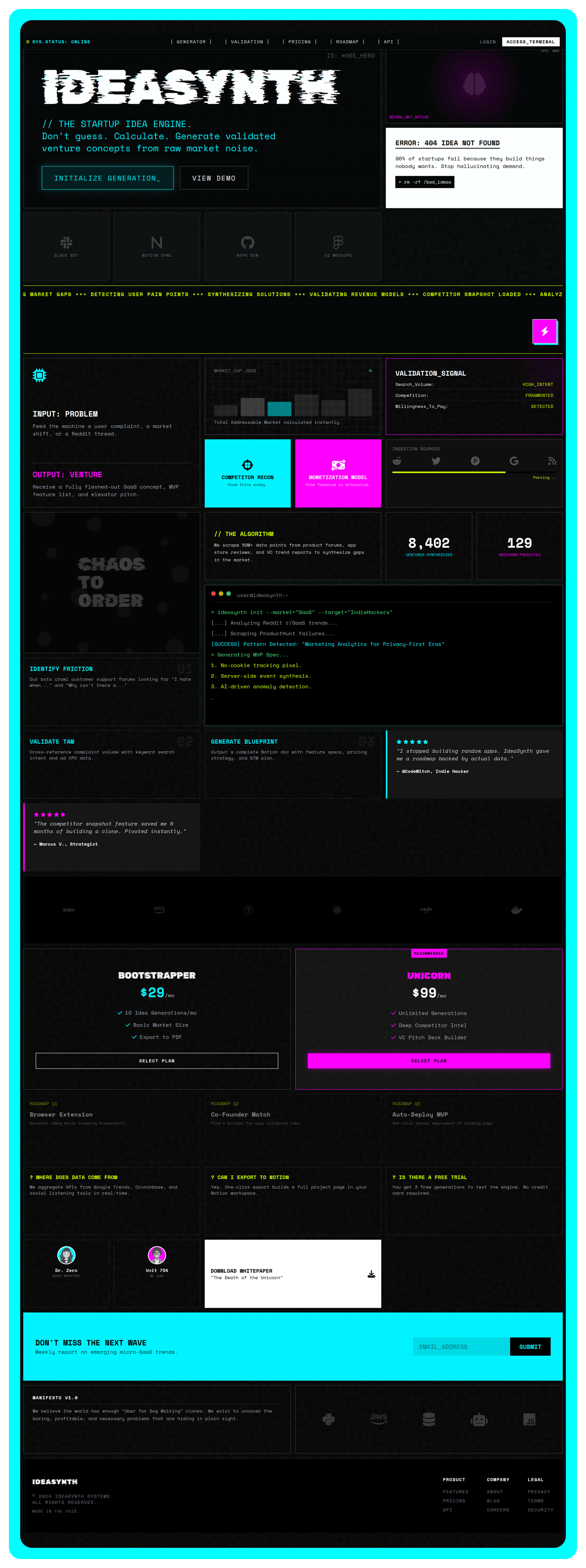 IdeaSynth AI Preview