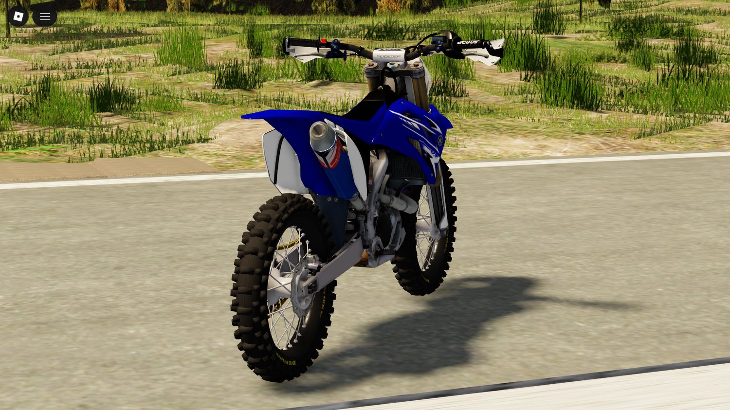 Working YZ250 dirt bike in Roblox