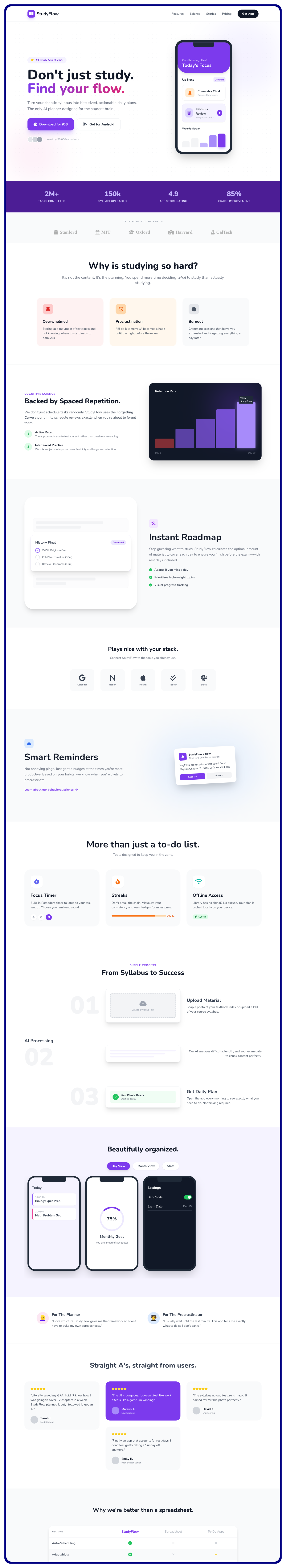 StudyFlow Planner & Progress Preview