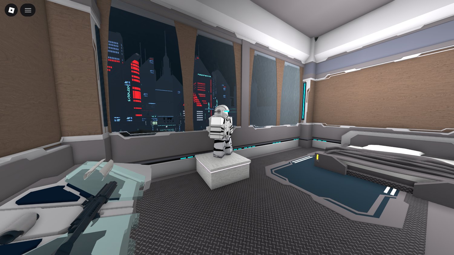 Large dystopian city environment Roblox
