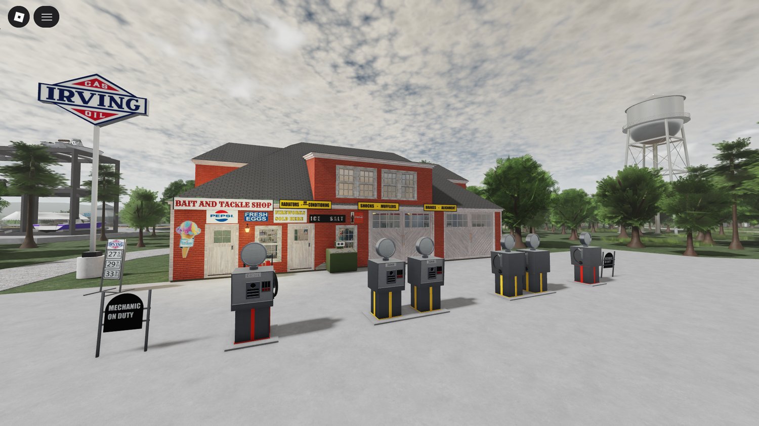Rural community or small-town roleplays
