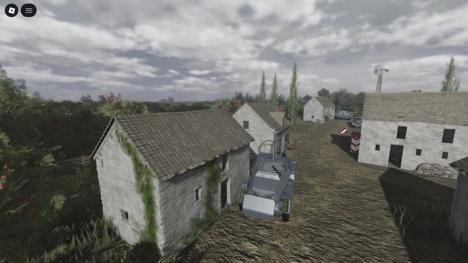 Historic World War II roleplay setting