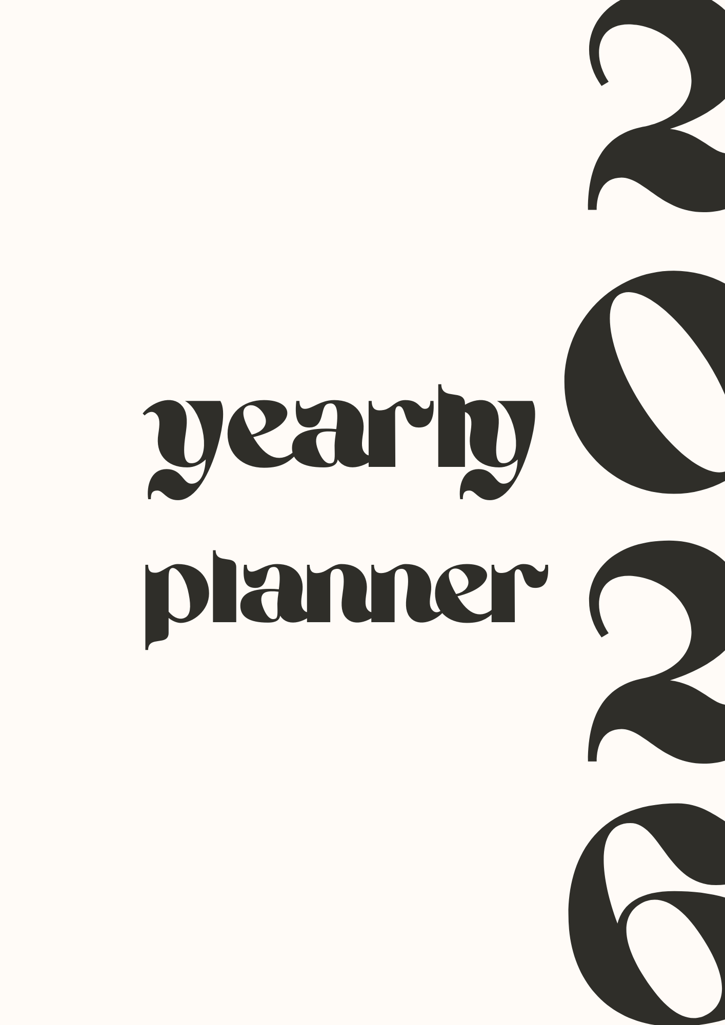 2026 monthly planner pages January to December
