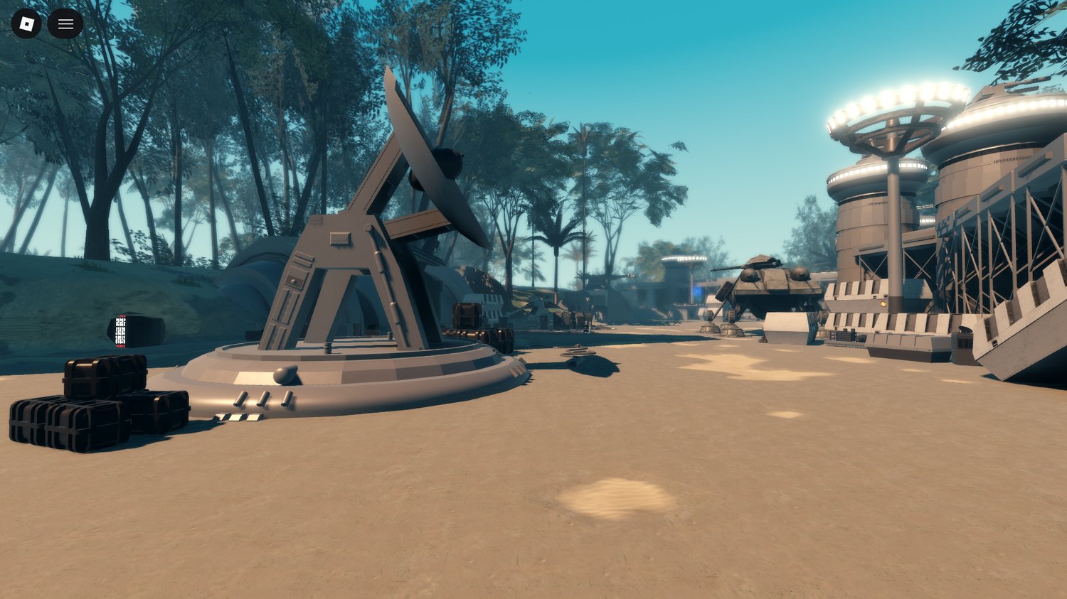 Cinematic Star Wars conflict environment