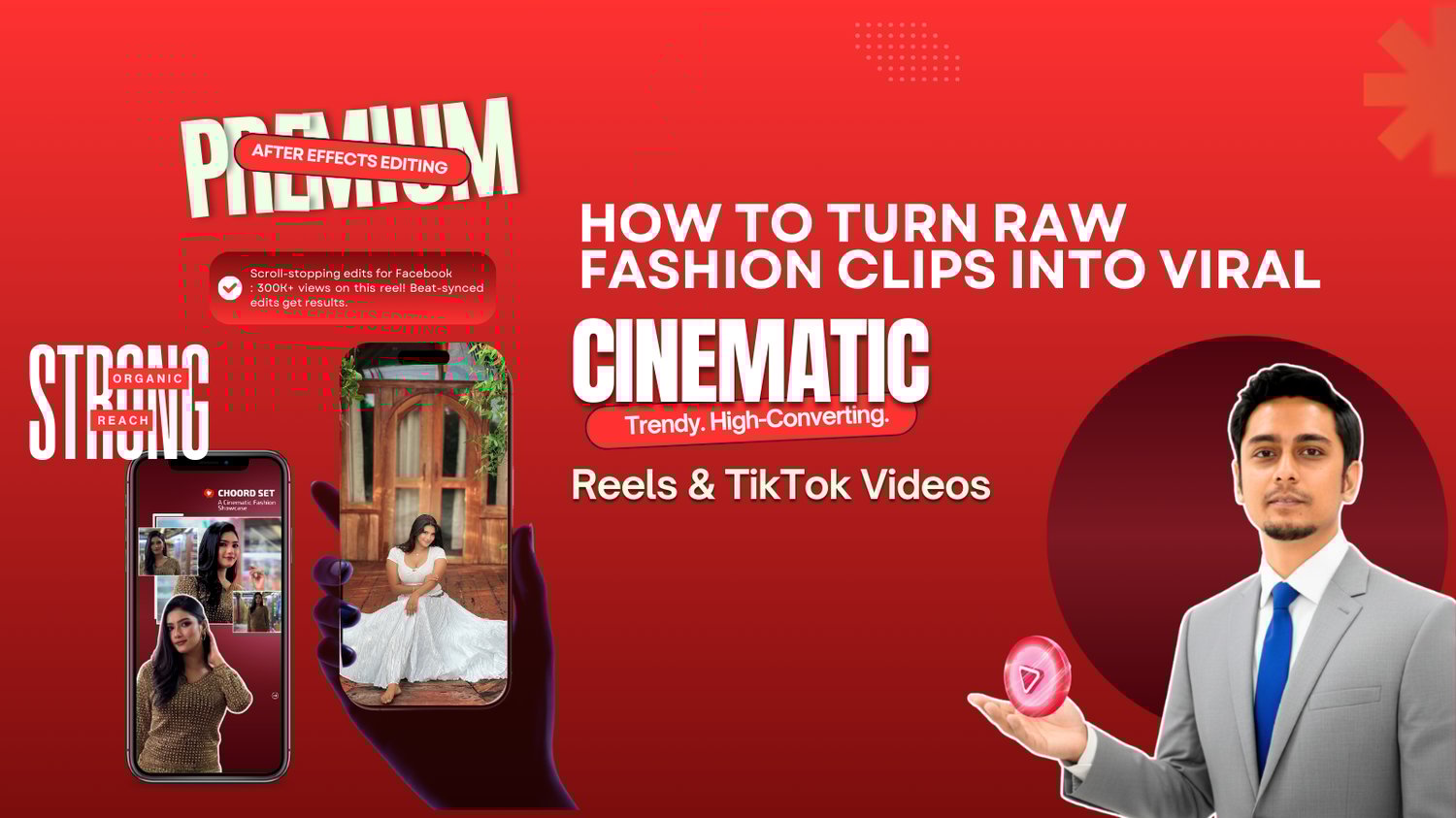 A title graphic of Blog Post on a red background: 