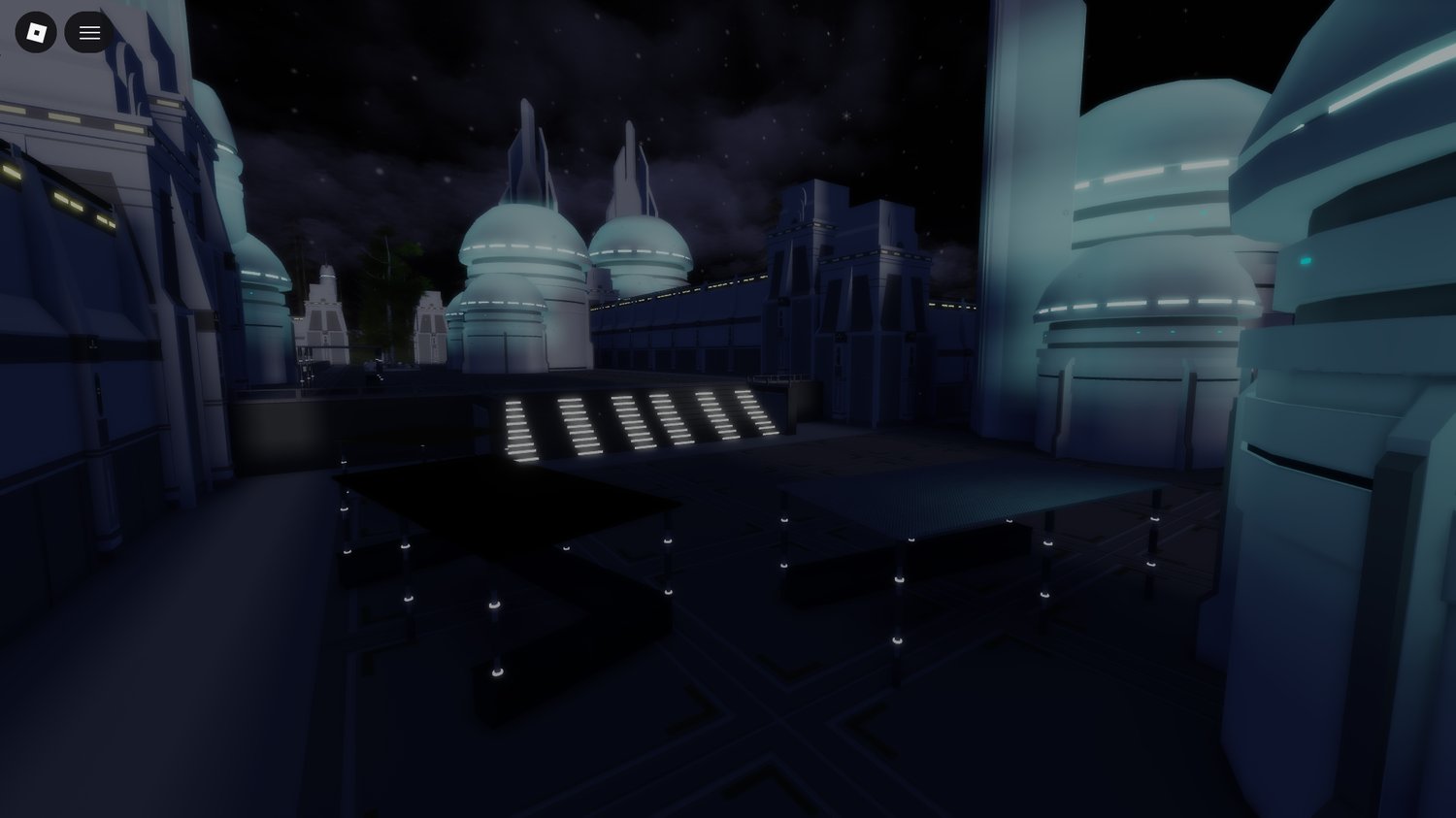 Star Wars Alderaan snowy night map Roblox
