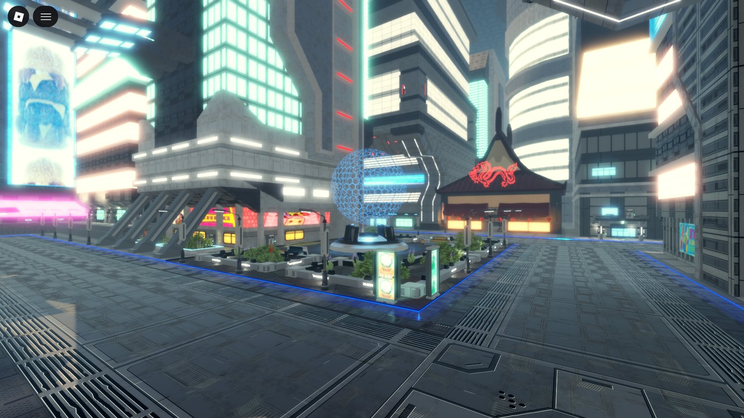 Star Wars inspired futuristic city environment