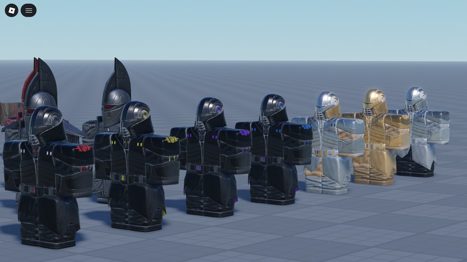 Detailed Jedi robes and design