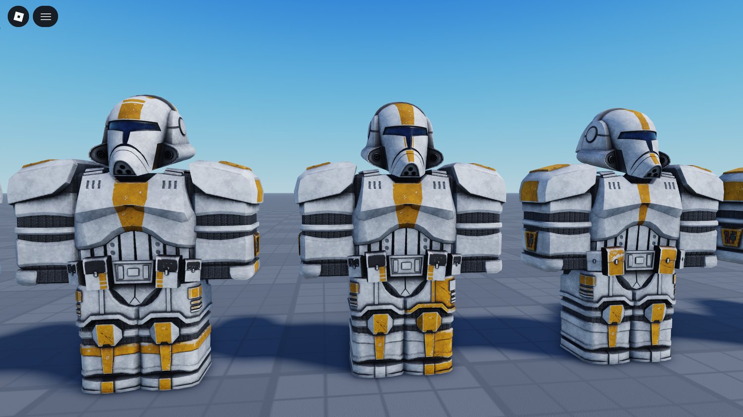 Star Wars Old Republic character morph set