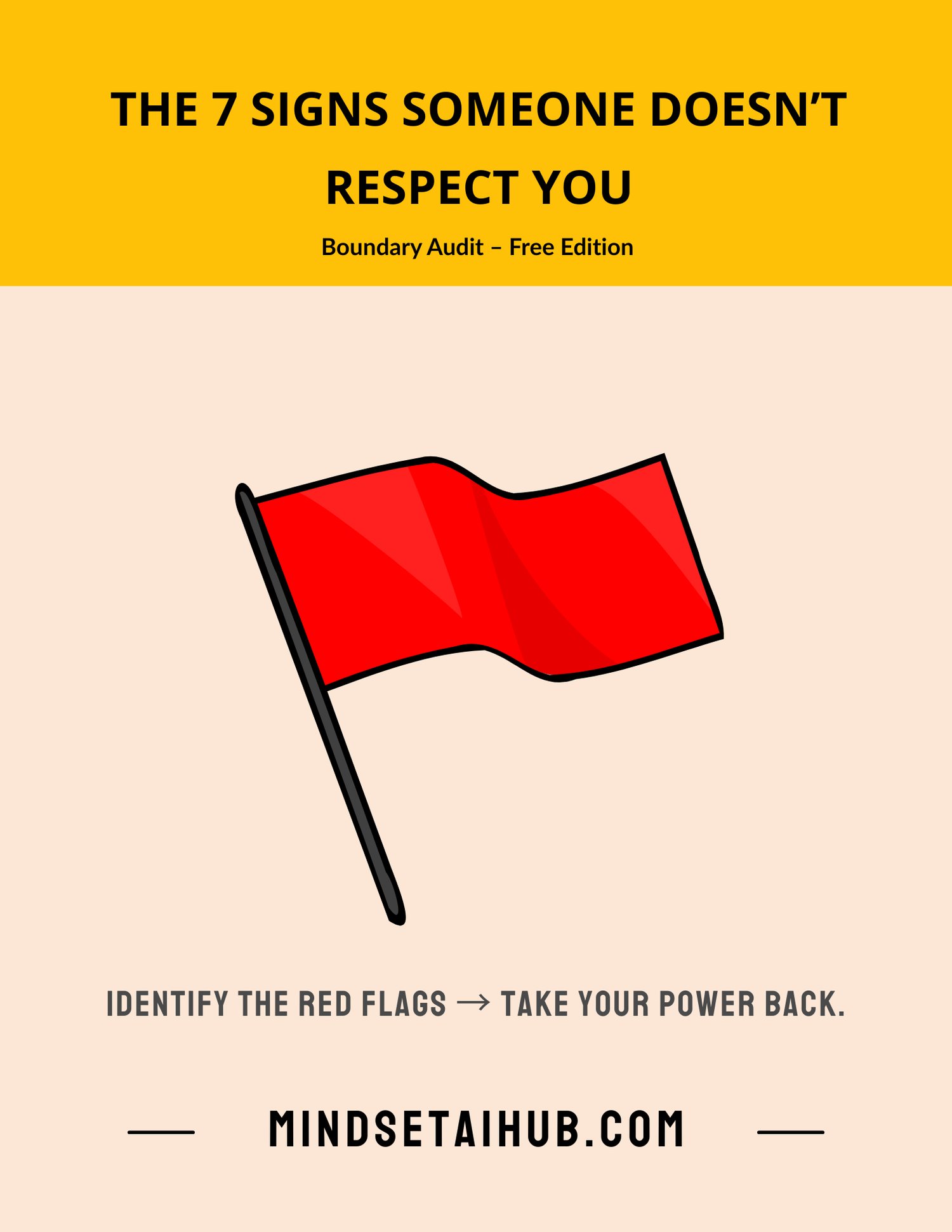 The 7 signs someone doesn't respect you