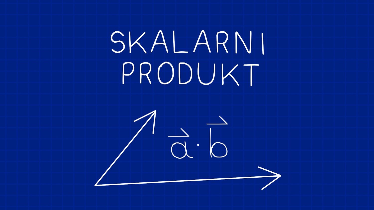 Skalarni produkt vektorjev