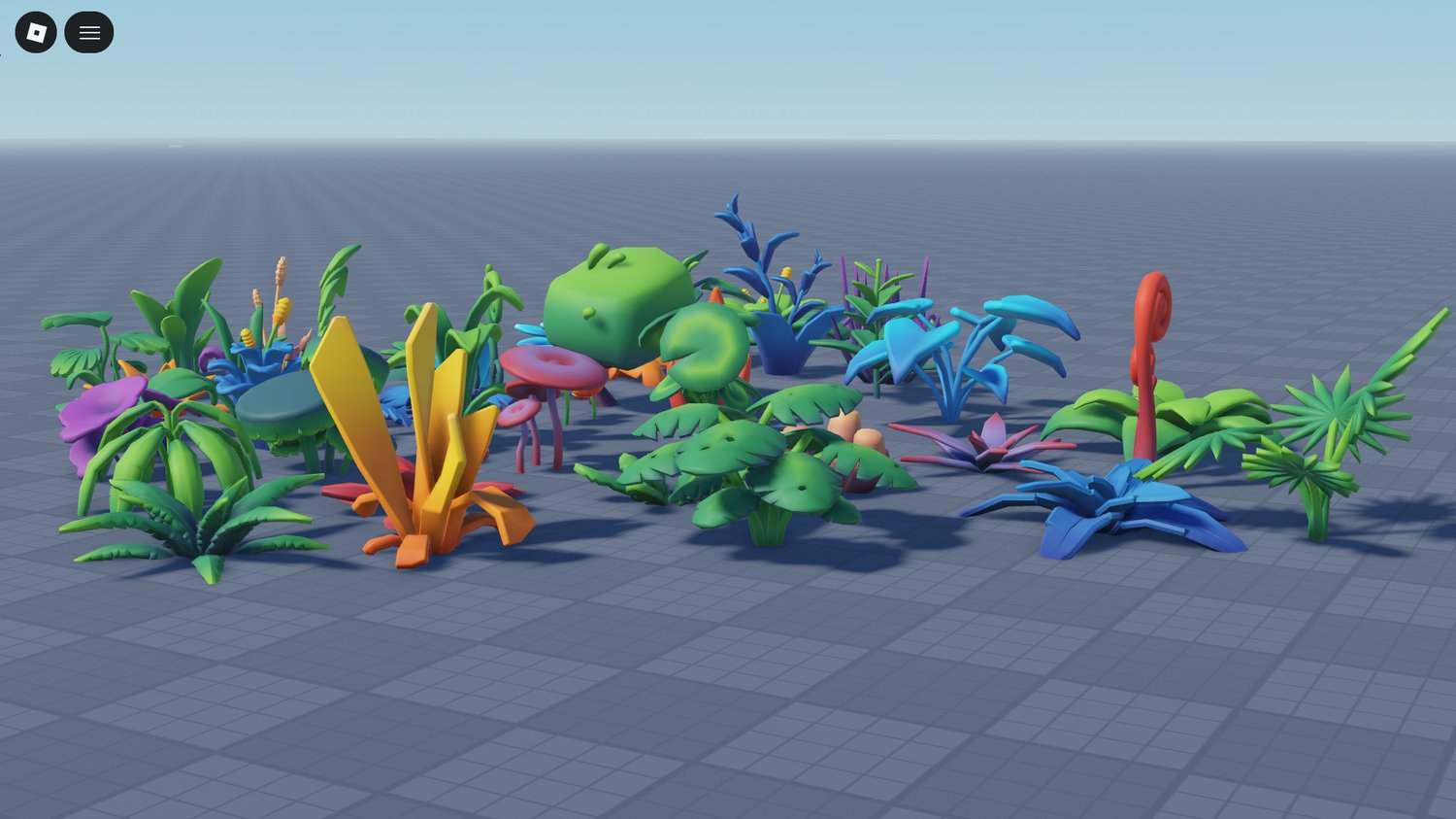 Low poly plants pack Roblox