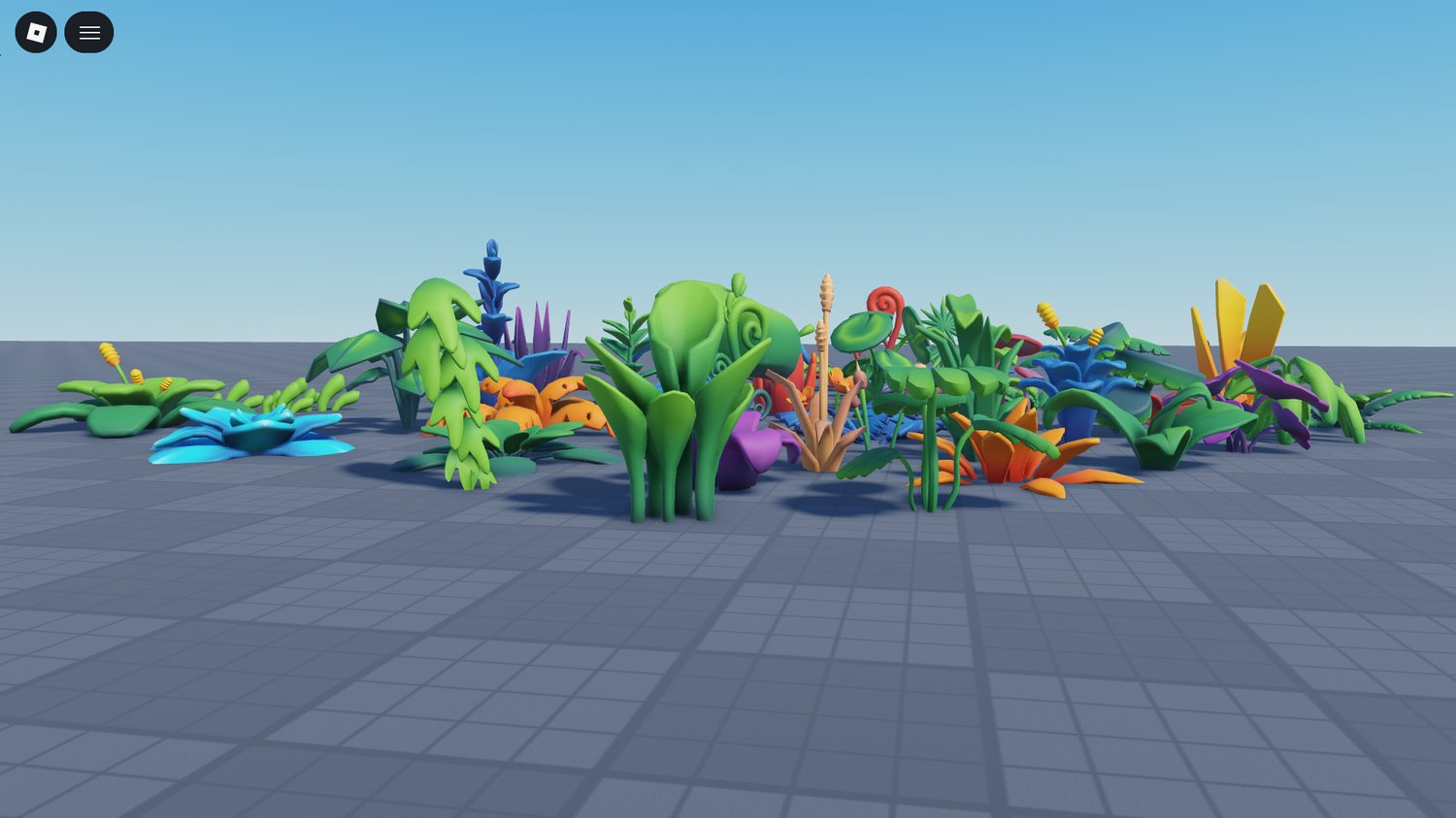 Nature props pack for Roblox