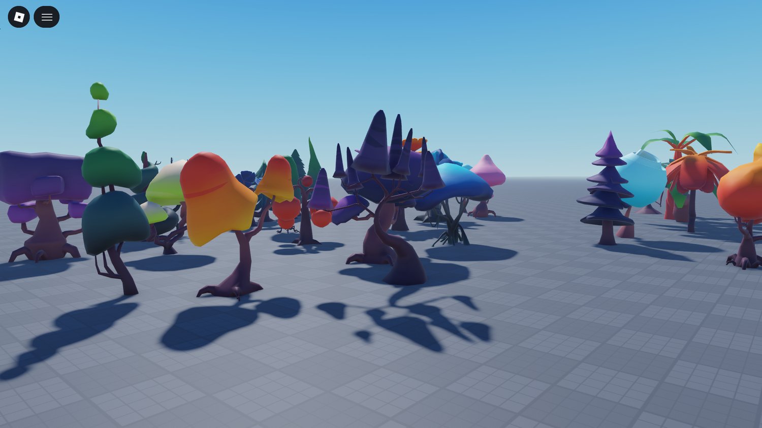 Ultimate Low Poly Trees Pack Roblox showcase