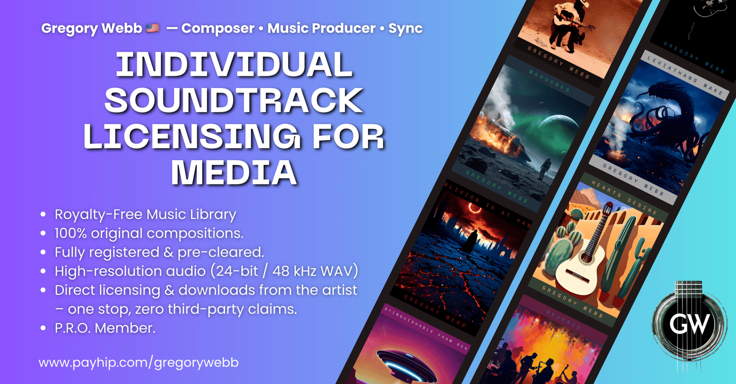 Royalty Free Music Catalog | Easy Music Licensing | Home & Studio essentials | Music Themed Ebook, Guides & Puzzles