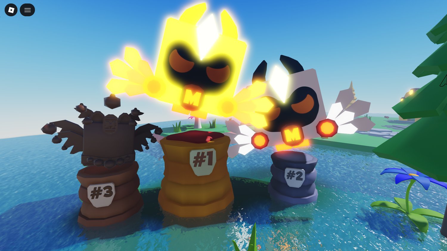 Stylized island terrain for simulator games