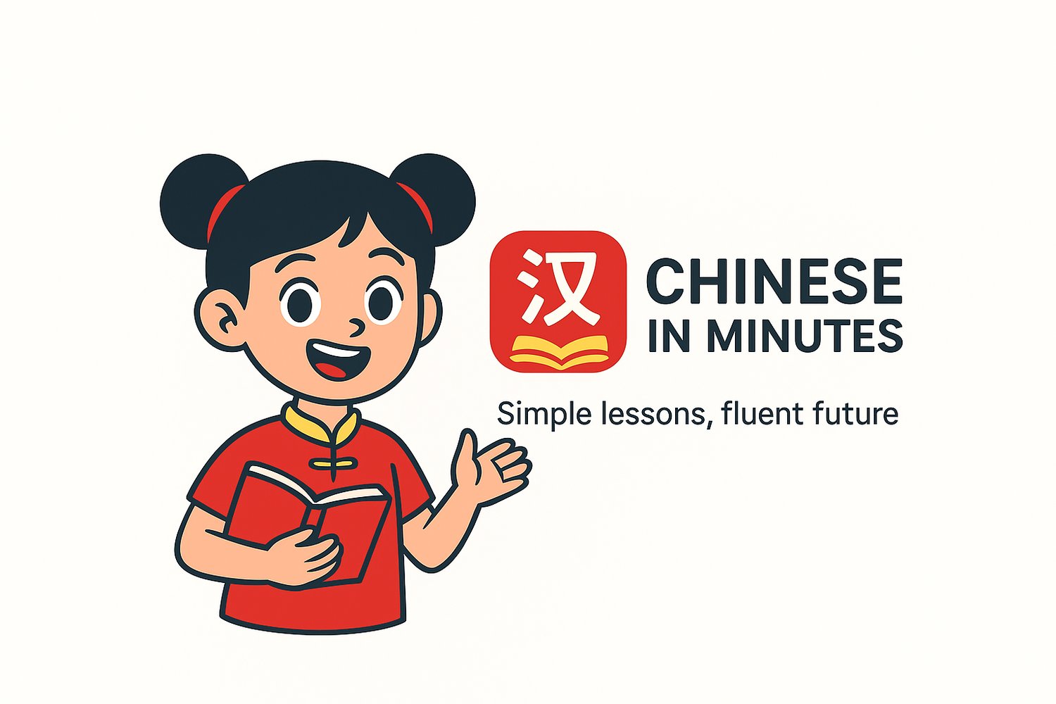 Chinese in Minutes brand logo – Chinese vocabulary and grammar for beginners