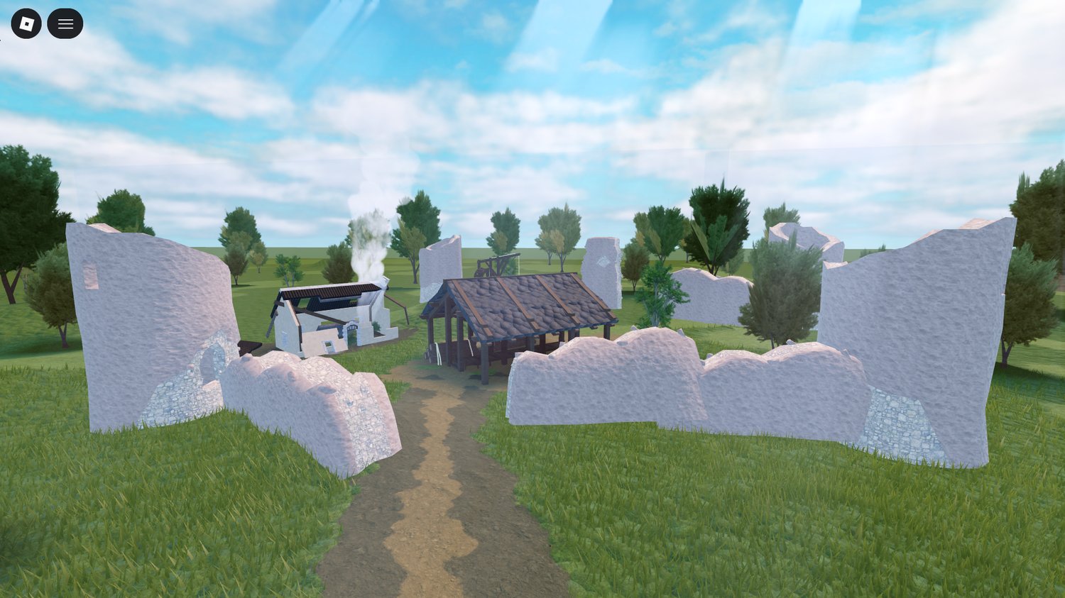 Large scale historic environment Roblox