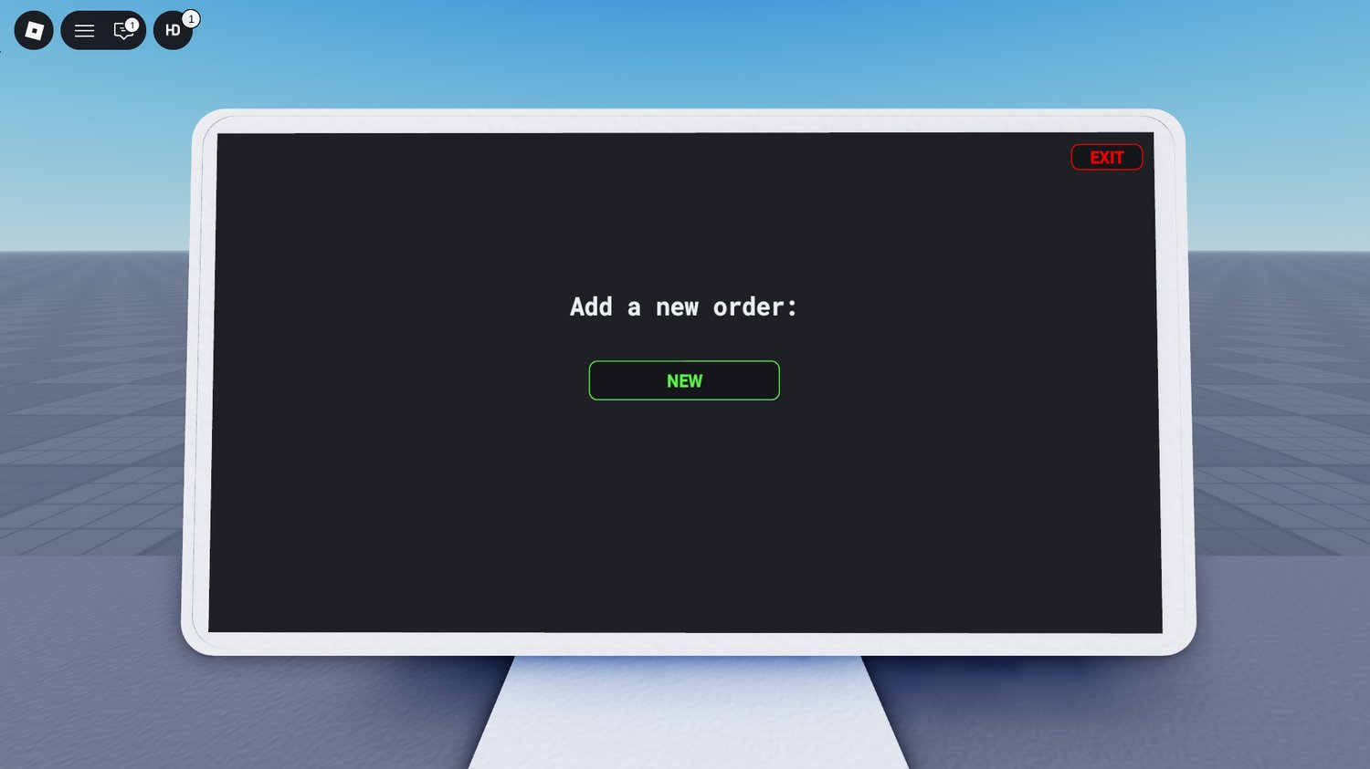 Cashier station for service gameplay