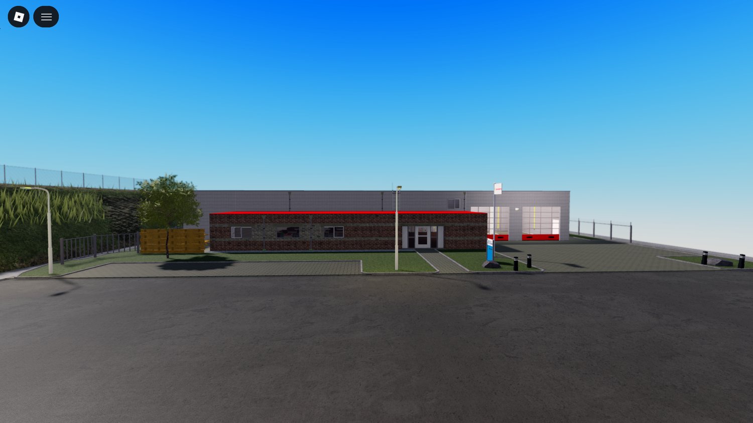 Firefighter preparation area with uniforms